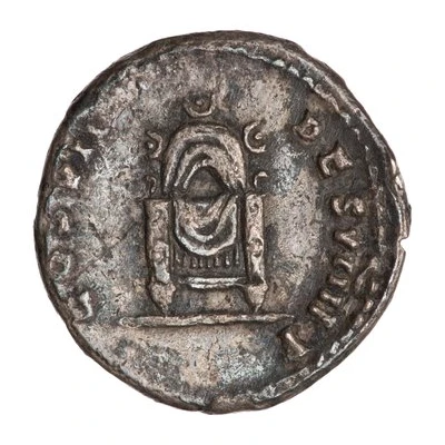Denarius - Domitian COS VII DES VIII P P back