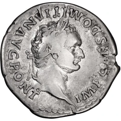 Denarius - Domitian COS VII DES VIII P P front