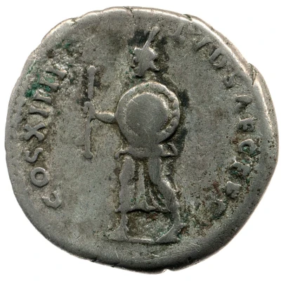Denarius - Domitian COS XIIII LVD SAEC FEC back