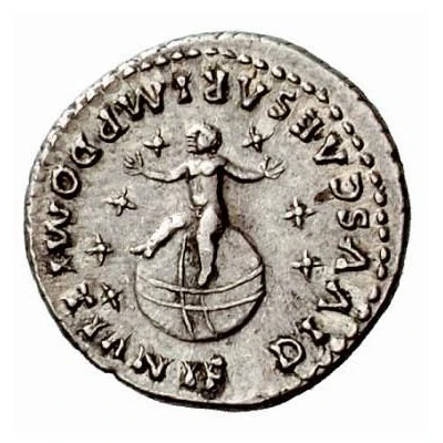 Denarius - Domitian DIVVS CAESAR IMP DOMITIANI F back