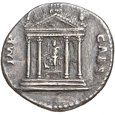 Denarius - Domitian IMP CAES; Serapis and Cerberus back