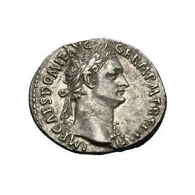 Denarius - Domitian IMP VIIII COS XI CENS POT P P; Germania front