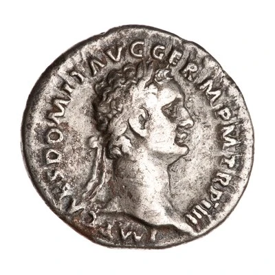 Denarius - Domitian IMP VIIII COS XI CENS POT P P; Minerva front