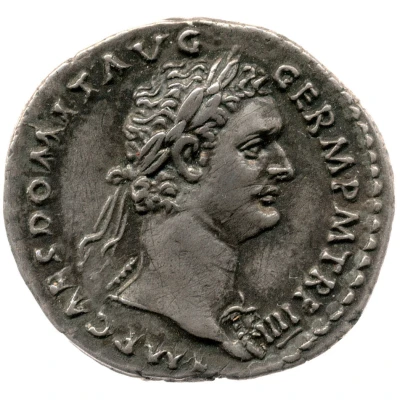 Denarius - Domitian IMP VIIII COS XI CENS POT P P; Minerva front