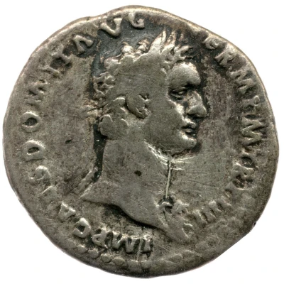 Denarius - Domitian IMP VIIII COS XI CENS POT P P; Minerva front