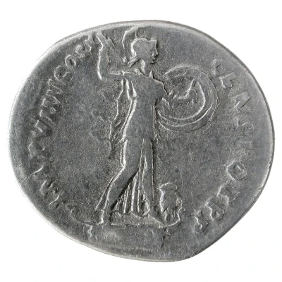 Denarius - Domitian IMP VIIII COS XI CENS POT P P; Minerva back
