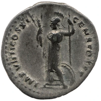 Denarius - Domitian IMP VIIII COS XI CENS POT P P; Minerva back