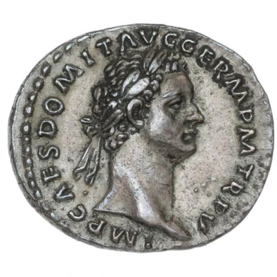 Denarius - Domitian IMP VIIII COS XI CENS POT P P; Minerva front