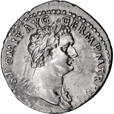 Denarius - Domitian IMP VIIII COS XI CENSORIA POTESTAT P P; Minerva front