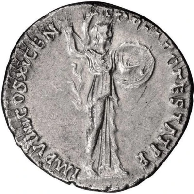 Denarius - Domitian IMP VIIII COS XI CENSORIA POTESTAT P P; Minerva back