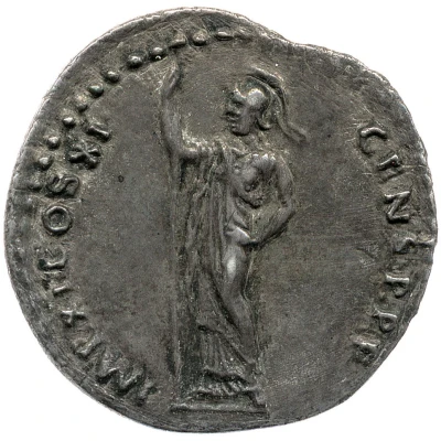 Denarius - Domitian IMP XI COS XI CENS P P P; Minerva back