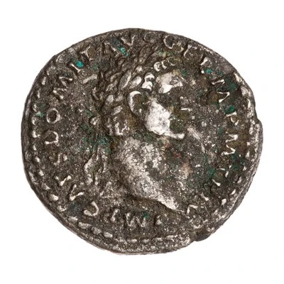 Denarius - Domitian IMP XI COS XII CENS P P P; Minerva front