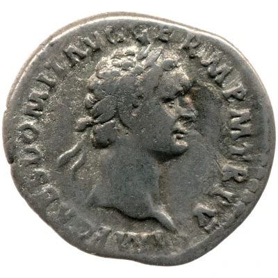 Denarius - Domitian IMP XI COS XII CENS P P P; Minerva front