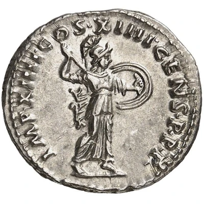 Denarius - Domitian IMP XIIII COS XIIII CENS P P P; Minerva back