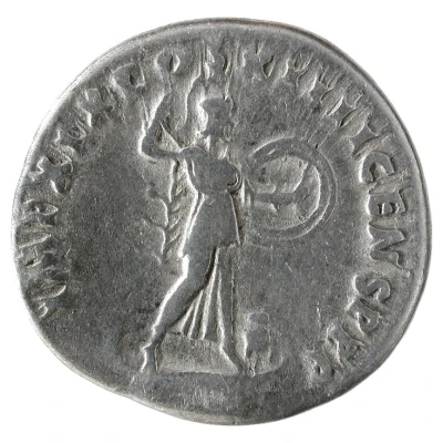 Denarius - Domitian IMP XIX COS XIIII CENS P P P; Minerva back