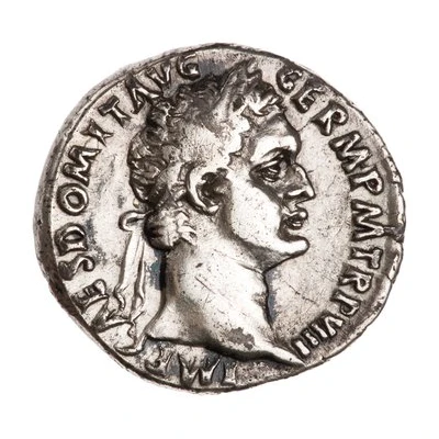 Denarius - Domitian IMP XIX COS XIIII CENS P P P; Minerva front
