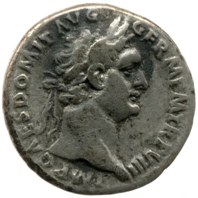 Denarius - Domitian IMP XIX COS XIIII CENS P P P; Minerva front