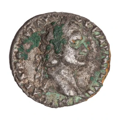 Denarius - Domitian IMP XV COS XIIII CENS P P P; Minerva front
