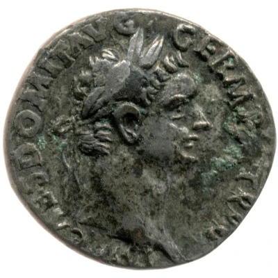 Denarius - Domitian IMP XX COS XIIII CENS P P; Minerva front