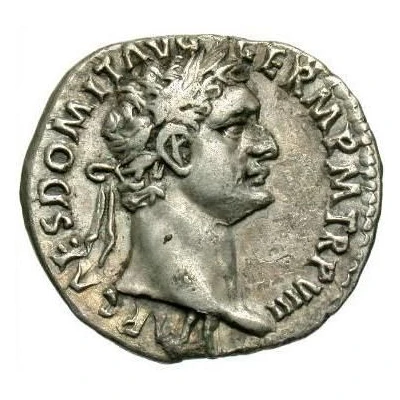Denarius - Domitian IMP XXI COS XIIII CENS P P P; Minerva front