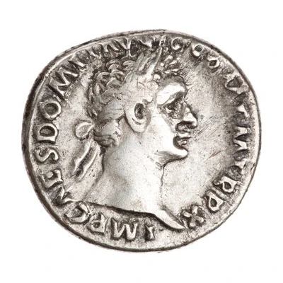 Denarius - Domitian IMP XXI COS XV CENS P P P; Minerva front