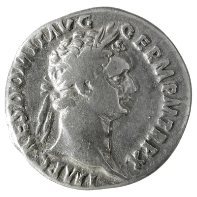 Denarius - Domitian IMP XXI COS XV CENS P P P; Minerva front
