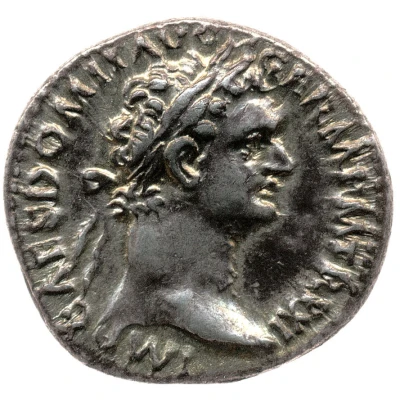 Denarius - Domitian IMP XXII COS XVI CENS P P P; Minerva front