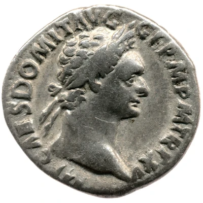 Denarius - Domitian IMP XXII COS XVII CENS P P P front