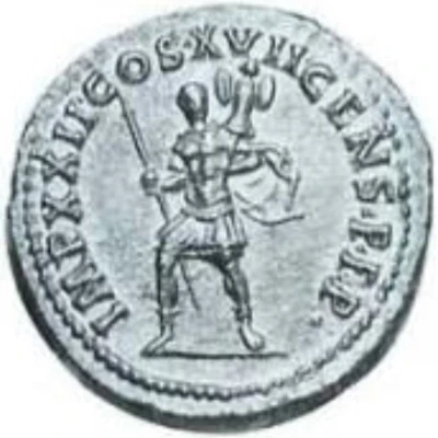 Denarius - Domitian IMP XXII COS XVII CENS P P P back