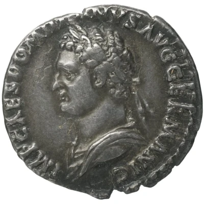 Denarius - Domitian P M TR POT III IMP V COS X P P front