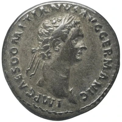 Denarius - Domitian P M TR POT IIII IMP VIII COS XI P P; Minerva front