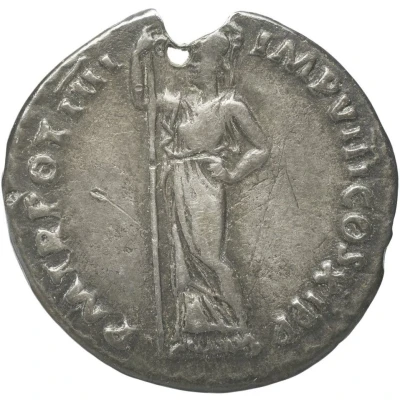 Denarius - Domitian P M TR POT IIII IMP VIII COS XI P P; Minerva back