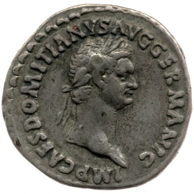 Denarius - Domitian P M TR POT IIII IMP VIII COS XI P P front
