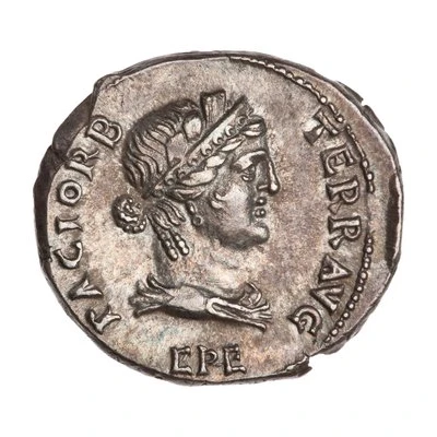 Denarius - Domitian PACI ORB TERR AVG EPHE back