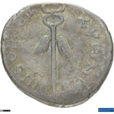 Denarius - Domitian PON MAX TR P COS IIII back