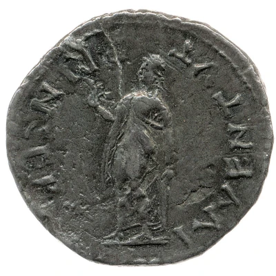Denarius - Domitian PRINCEPS IVVENTVT; Spes back