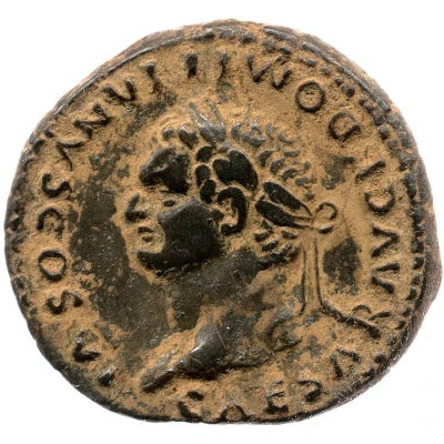 Denarius - Domitian PRINCEPS IVVENTVTIS; Salus front
