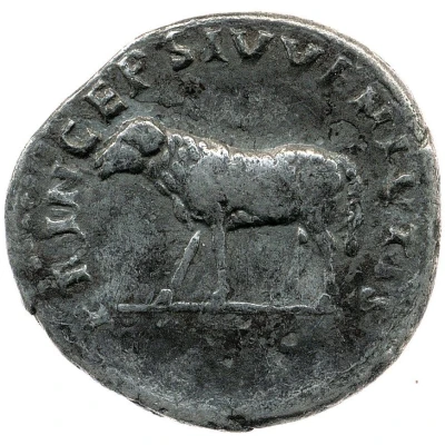 Denarius - Domitian PRINCEPS IVVENTVTIS back