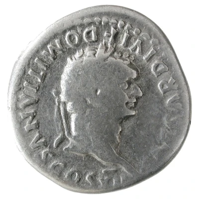 Denarius - Domitian PRINCEPS IVVENTVTIS front