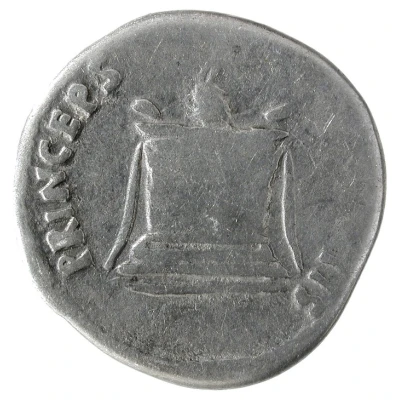Denarius - Domitian PRINCEPS IVVENTVTIS back
