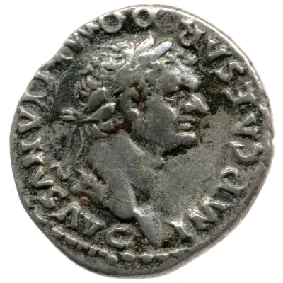 Denarius - Domitian TP P COS VII front