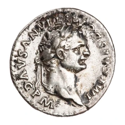 Denarius - Domitian TR P COS VII DES VIII P P; Minerva front