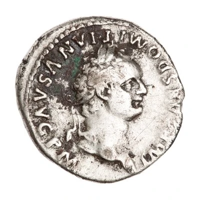 Denarius - Domitian TR P COS VII DES VIII P P front