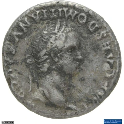 Denarius - Domitian TR POT COS VIII P P front