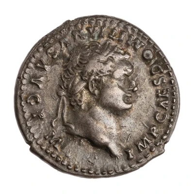 Denarius - Domitian TR POT COS VIII P P front