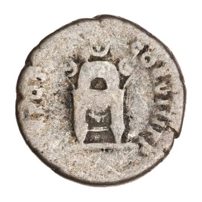 Denarius - Domitian TR POT COS VIII P P back