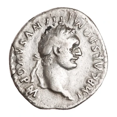 Denarius - Domitian TR POT COS VIII P P front