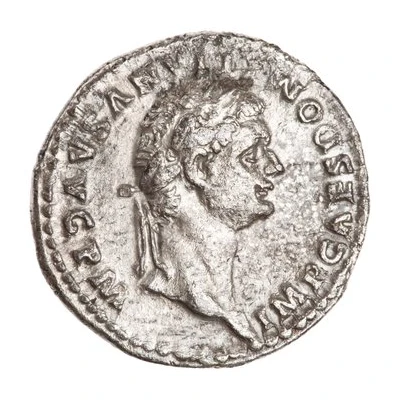 Denarius - Domitian TR POT II COS VIIII DES X P P; Minerva front