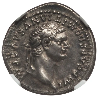 Denarius - Domitian TR POT IMP II COS VIII DES VIIII P P; Fortuna front