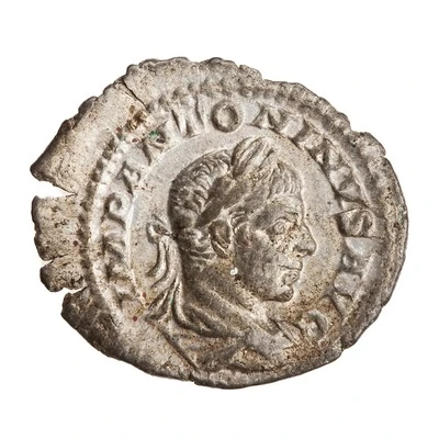 Denarius - Elagabalus ANNONA AVGVSTI; Annona front